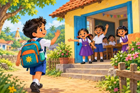 गंपूची शाळा