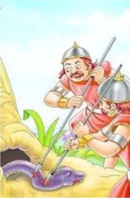 साप आणि कावळे