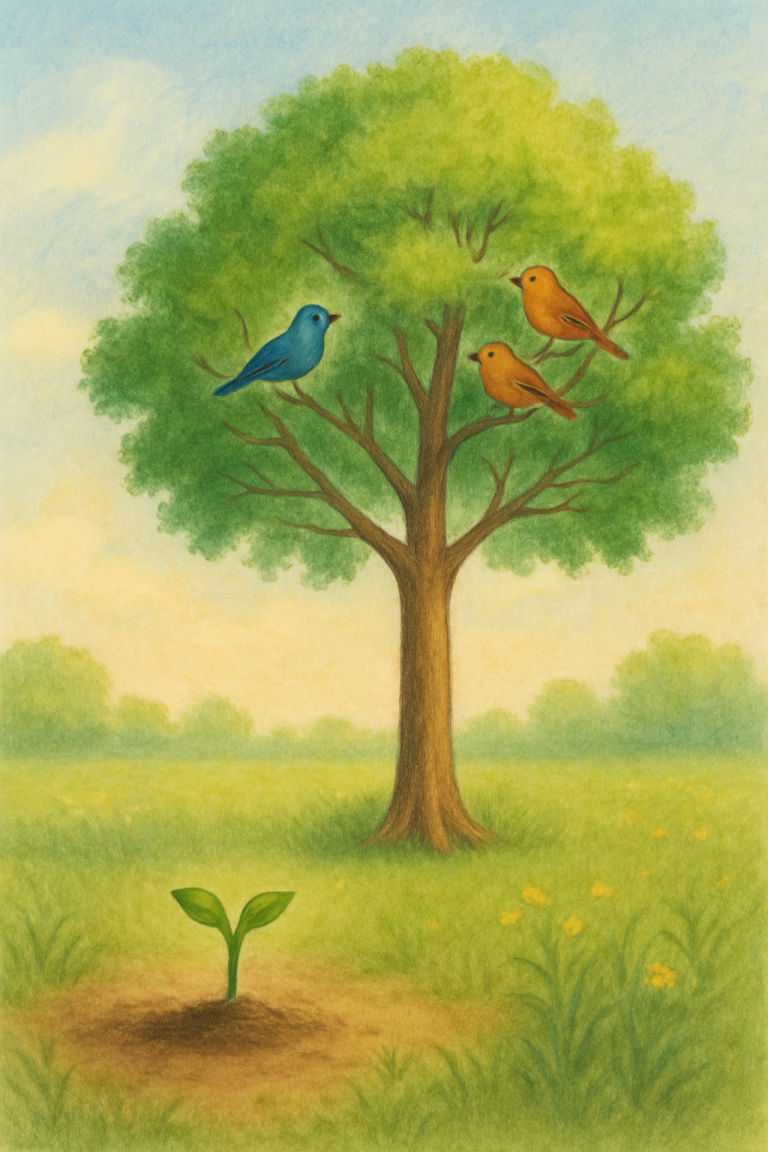 लहान बीजाचं मोठं स्वप्न