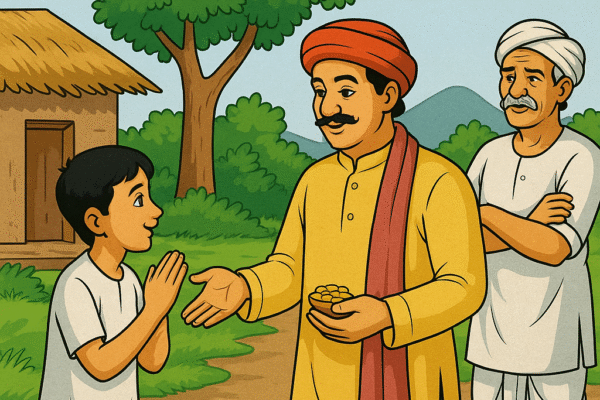 प्रामाणिक रघूची भेट